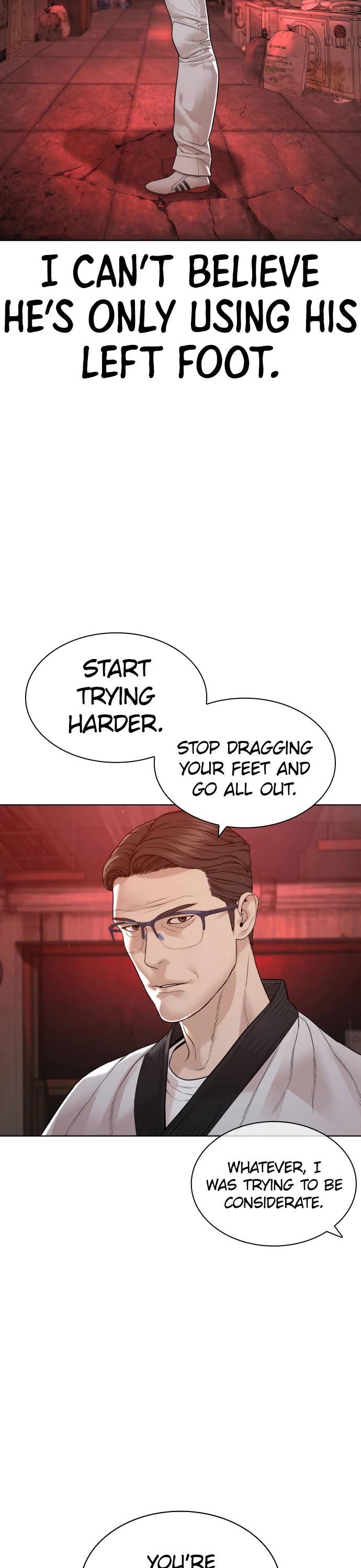 How to Fight Chapter 172 page 6 - Chapter 172: You're all warmed up now, right?
