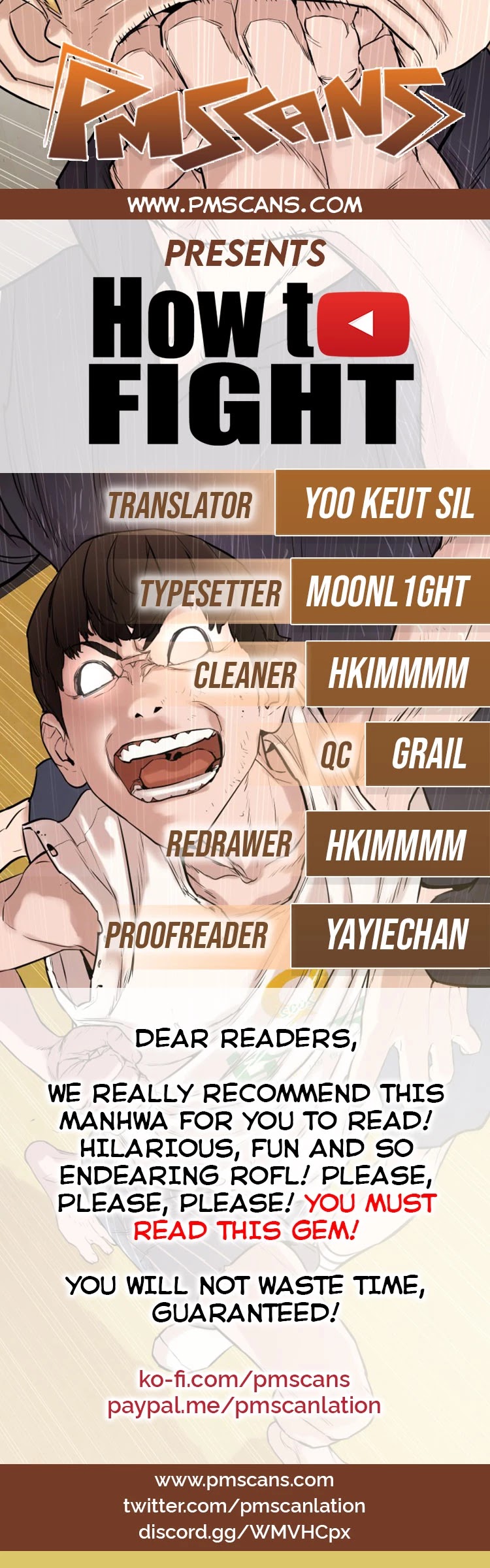 How to Fight Chapter 2 page 1 - Chapter 2: Sniper Broadcasting