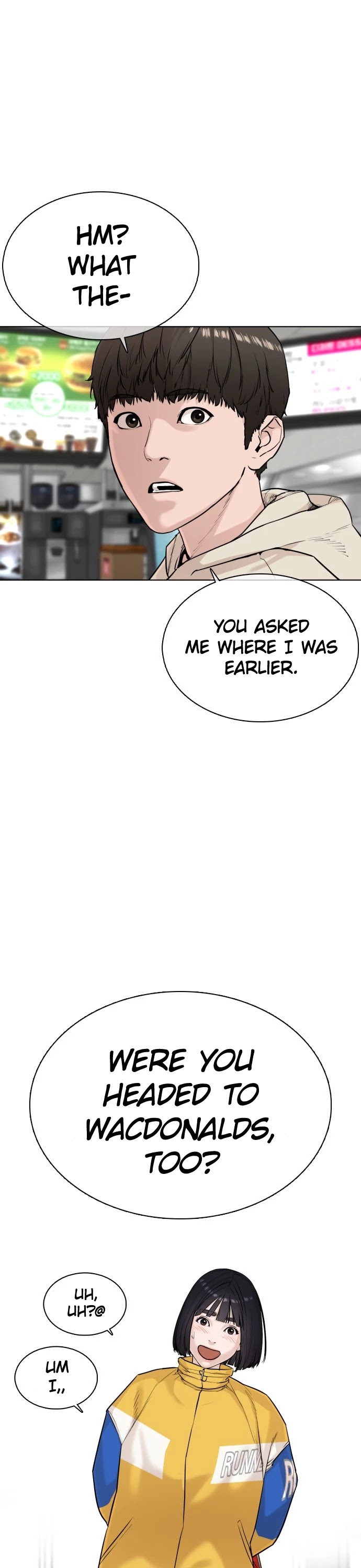 How to Fight Chapter 21 page 1 - Chapter 21: I'm sorry I wasn't the first one here
