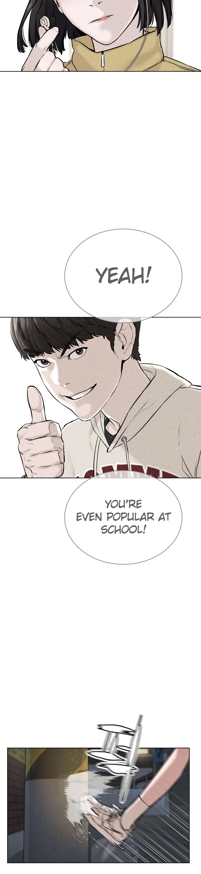 How to Fight Chapter 21 page 16 - Chapter 21: I'm sorry I wasn't the first one here