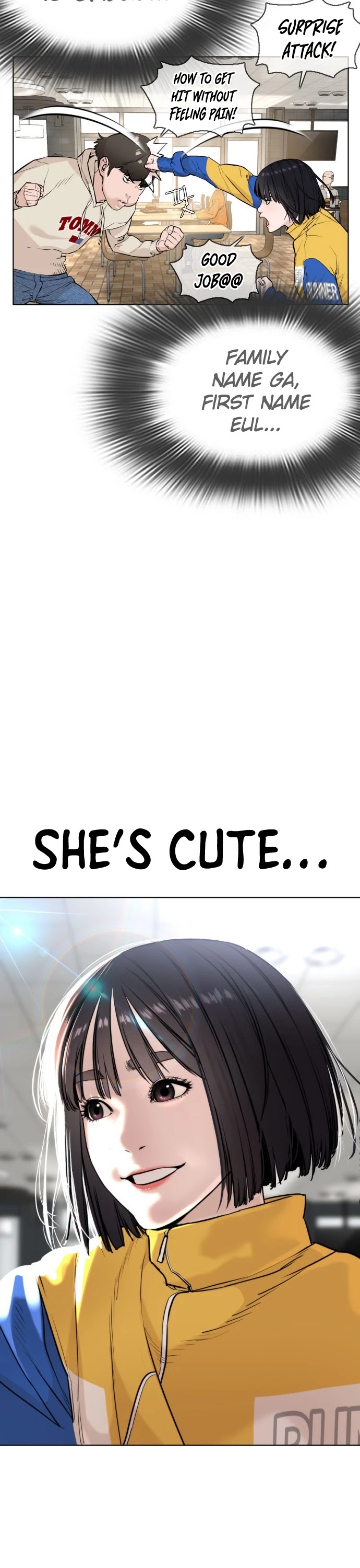 How to Fight Chapter 21 page 3 - Chapter 21: I'm sorry I wasn't the first one here