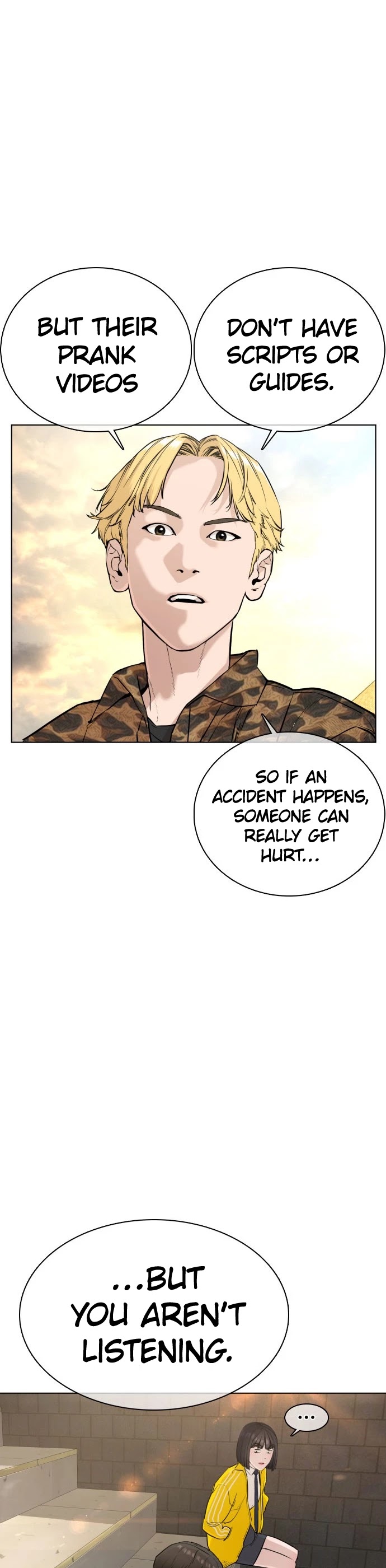 How to Fight Chapter 21 page 35 - Chapter 21: I'm sorry I wasn't the first one here