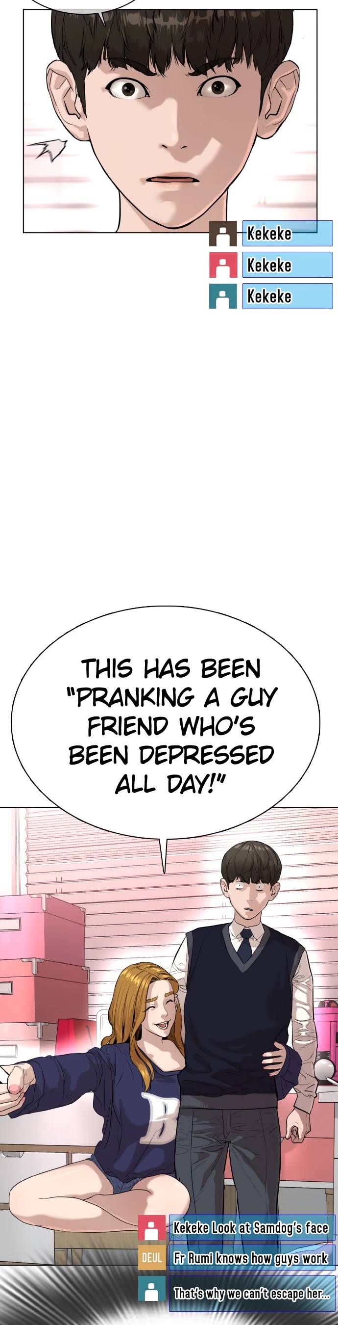 How to Fight Chapter 27 page 54 - Chapter 27: Rumi, we can't do this!!!