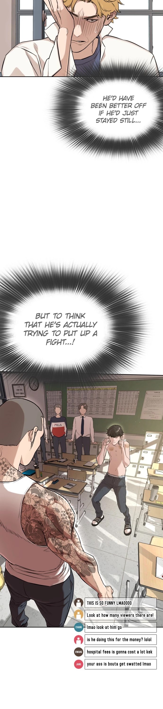 How to Fight Chapter 3 page 2 - Chapter 3: Self-taught fighting?