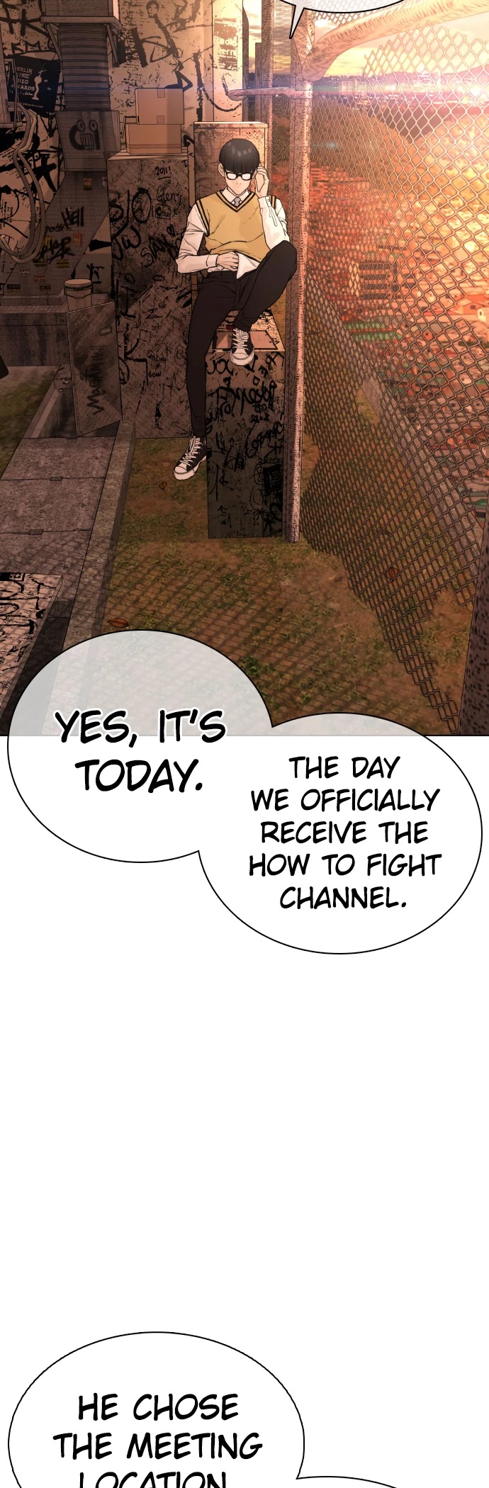 How to Fight Chapter 30 page 47 - Chapter 30: Hit back while pretending to be scared!