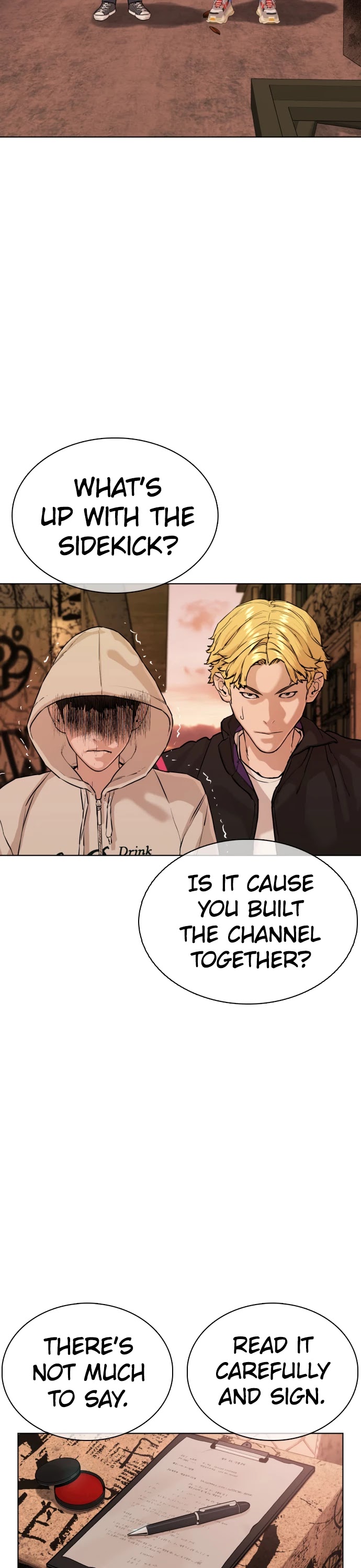 How to Fight Chapter 30 page 50 - Chapter 30: Hit back while pretending to be scared!