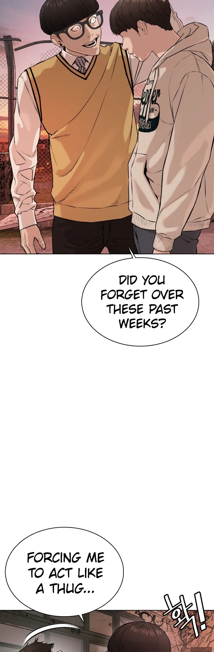 How to Fight Chapter 30 page 54 - Chapter 30: Hit back while pretending to be scared!