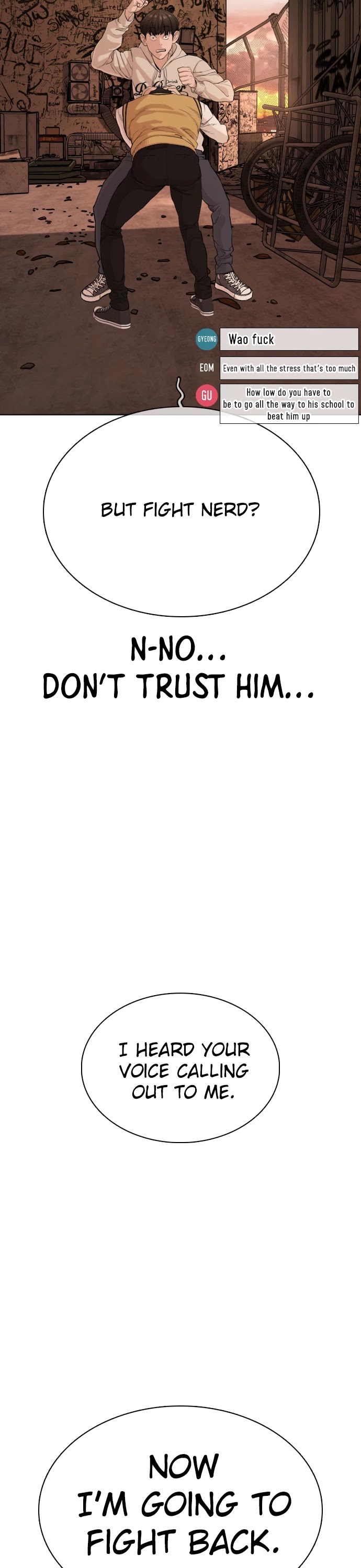 How to Fight Chapter 31 page 23 - Chapter 31: May I have your attention, please