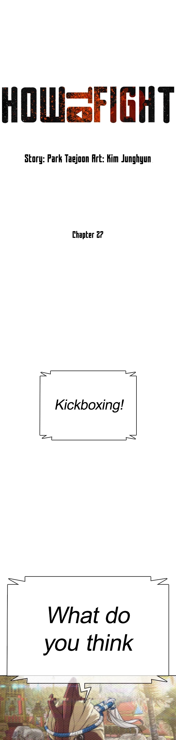 How to Fight Chapter 32 page 14 - Chapter 32: How to fight and win against kickboxing