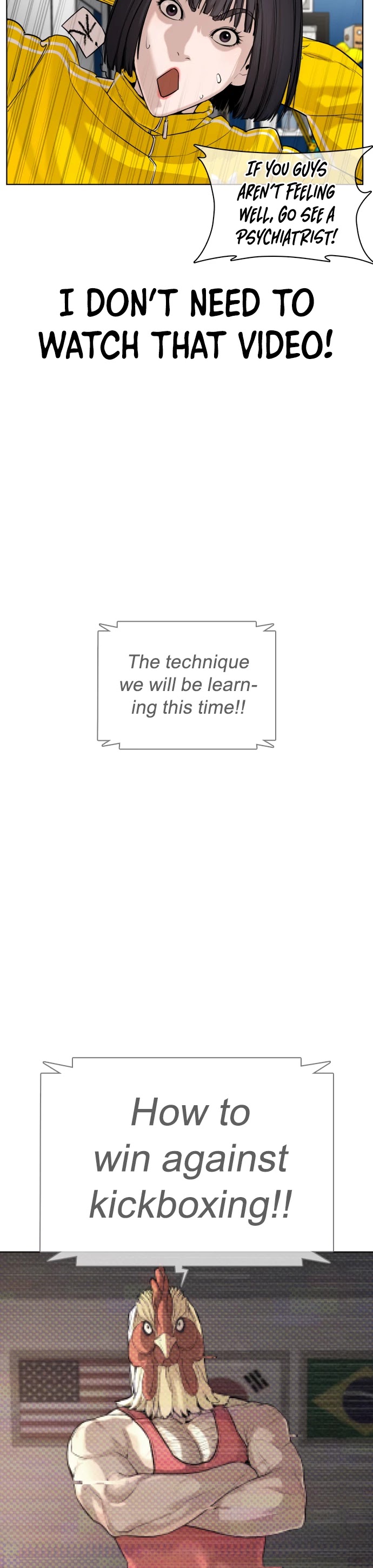 How to Fight Chapter 32 page 6 - Chapter 32: How to fight and win against kickboxing
