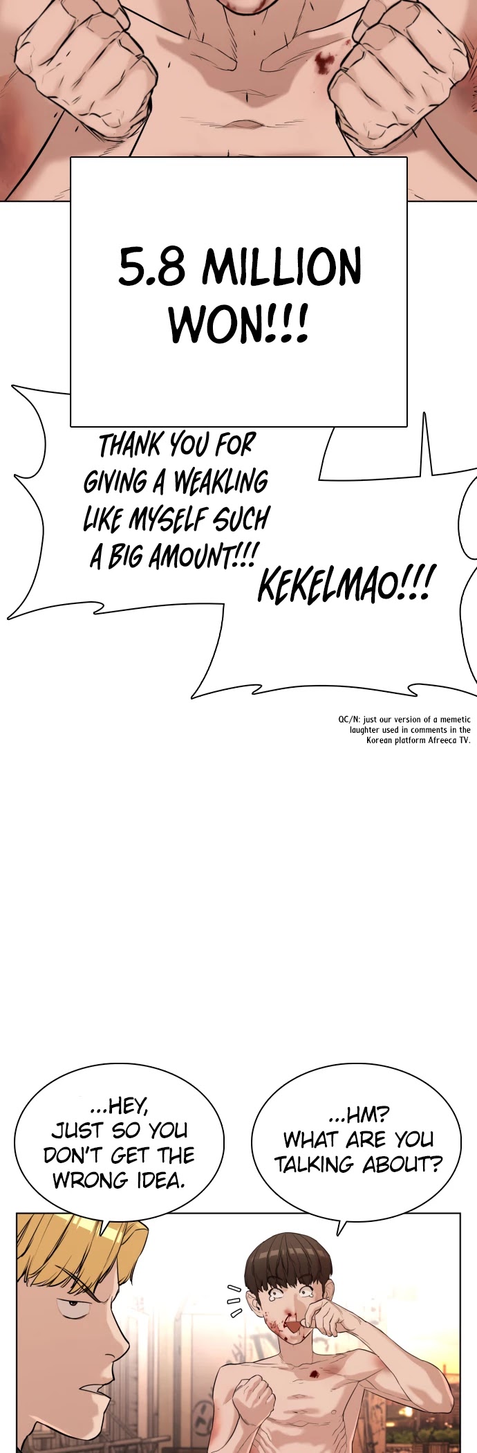 How to Fight Chapter 34 page 13 - Chapter 34: Everyone out