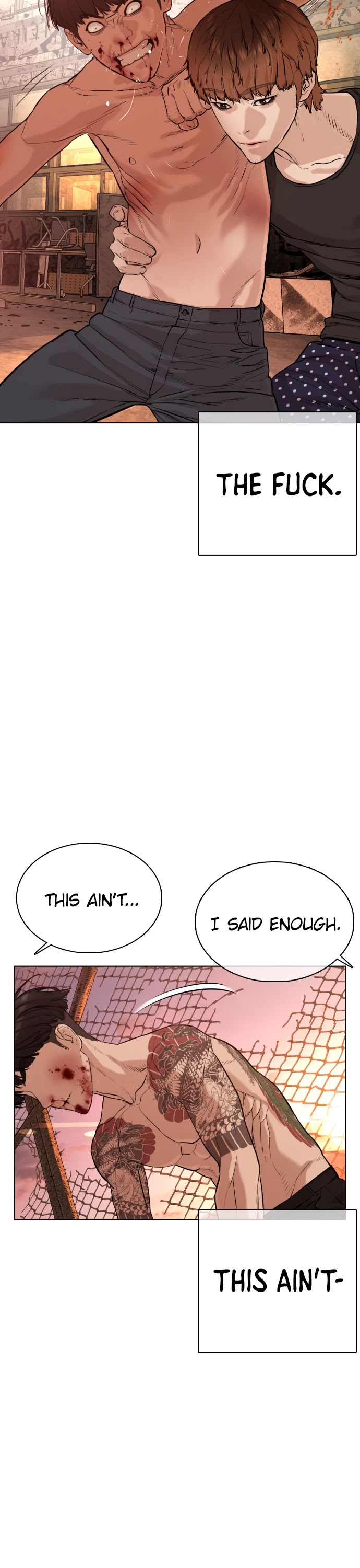 How to Fight Chapter 34 page 8 - Chapter 34: Everyone out