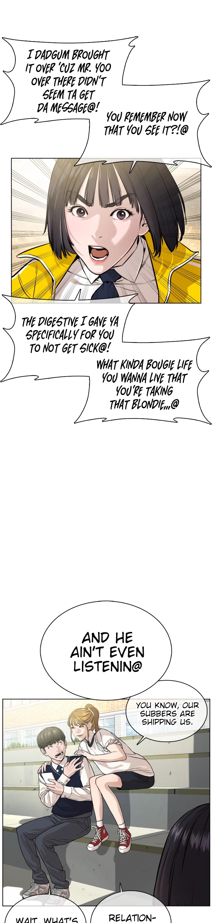 How to Fight Chapter 35 page 13 - Chapter 35: Hobin, you wanna die?