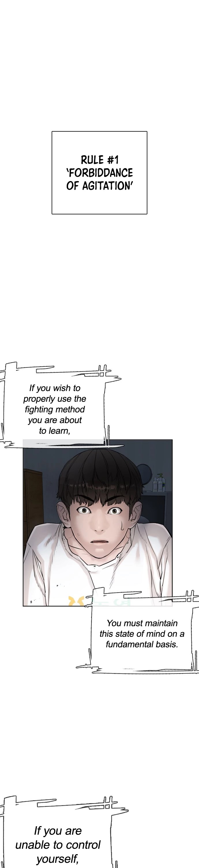How to Fight Chapter 4 page 3 - Chapter 4: Lesson Number 1: No agitation