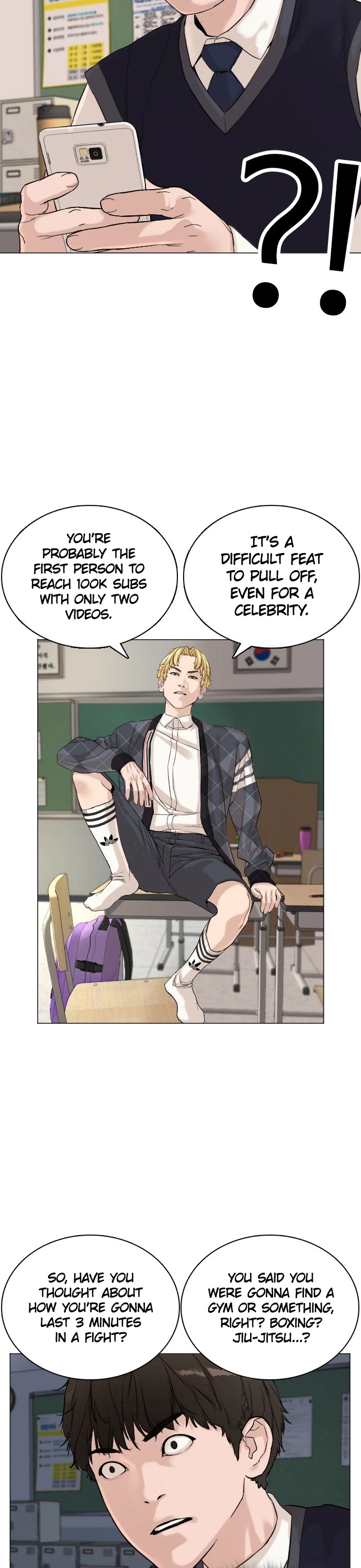 How to Fight Chapter 4 page 34 - Chapter 4: Lesson Number 1: No agitation