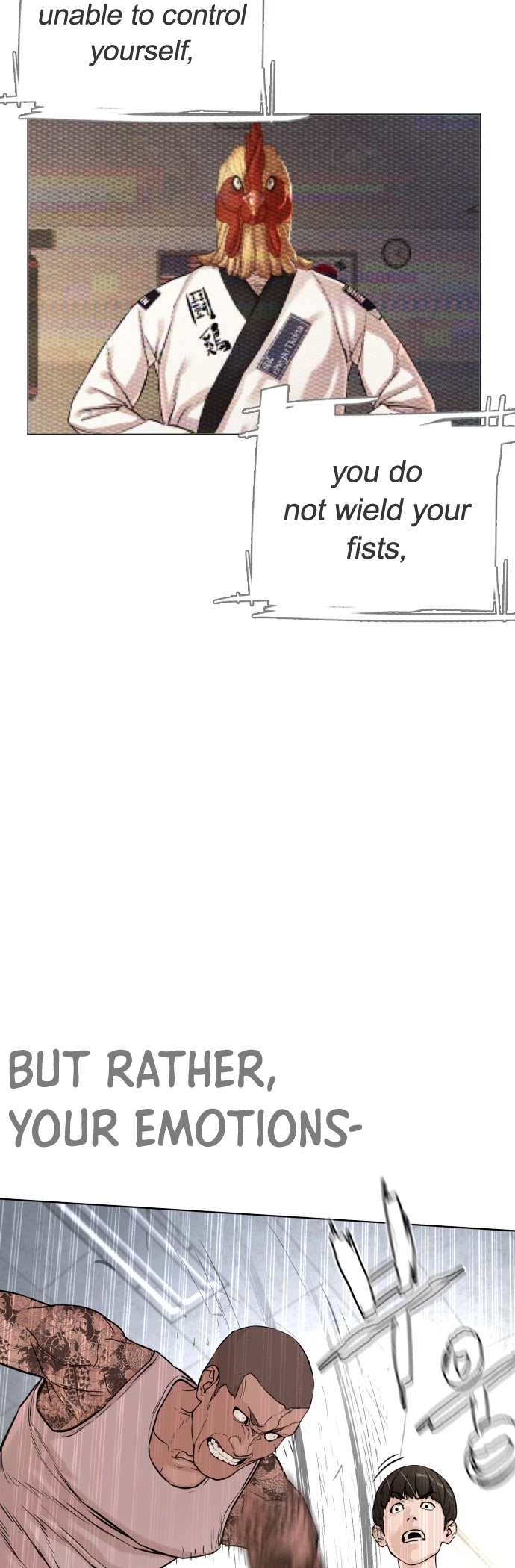 How to Fight Chapter 4 page 43 - Chapter 4: Lesson Number 1: No agitation