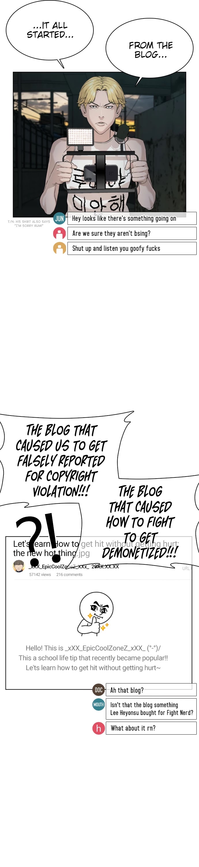 How to Fight Chapter 40 page 38 - Chapter 40: Fight me right now