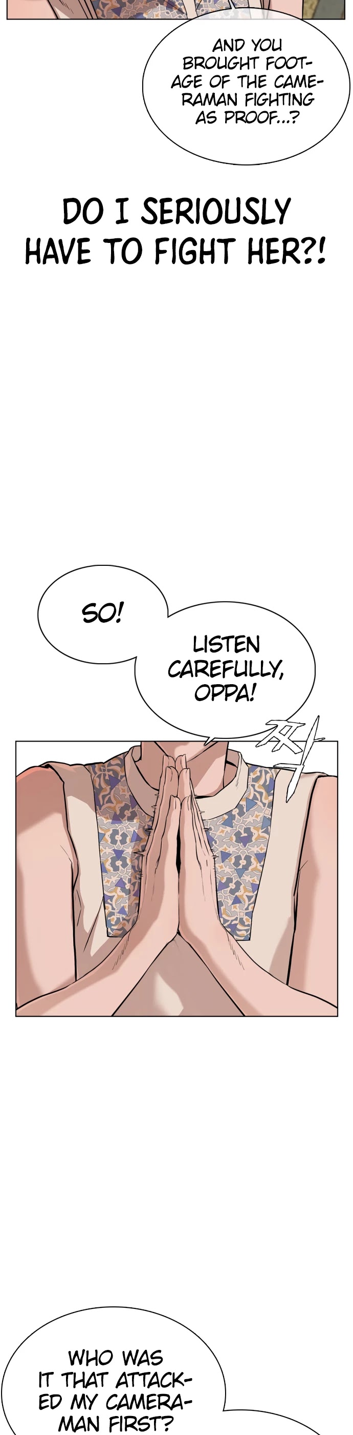 How to Fight Chapter 40 page 5 - Chapter 40: Fight me right now
