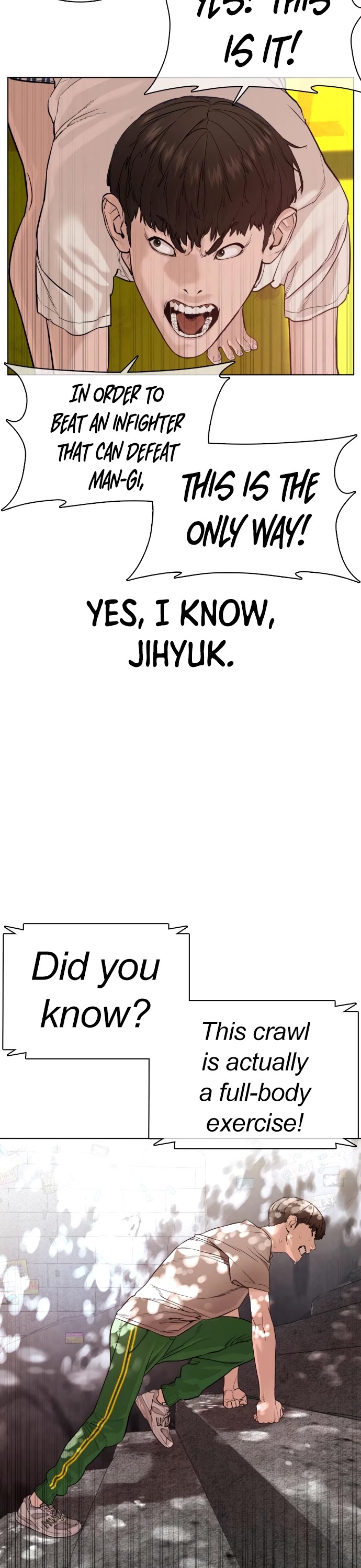 How to Fight Chapter 42 page 32 - Chapter 42: How an ordinary person wins against an infighter!