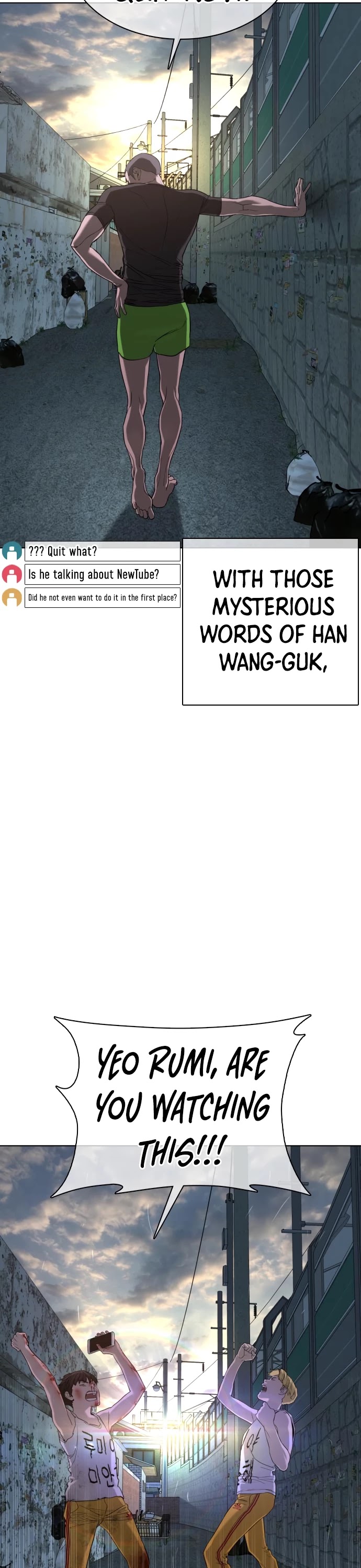 How to Fight Chapter 45 page 16 - Chapter 45: Who are You Trying to Make Look Good !@!@