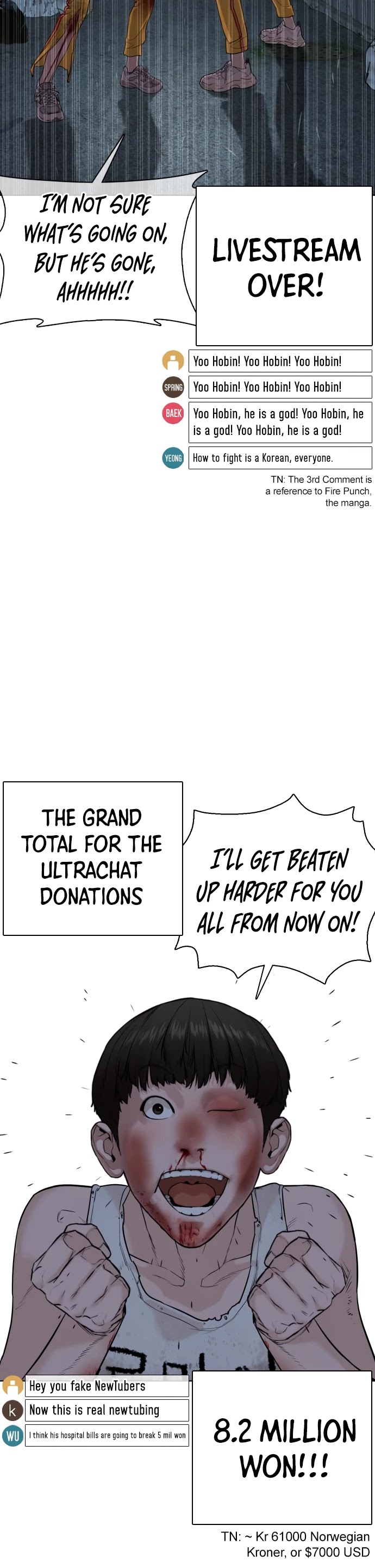 How to Fight Chapter 45 page 17 - Chapter 45: Who are You Trying to Make Look Good !@!@