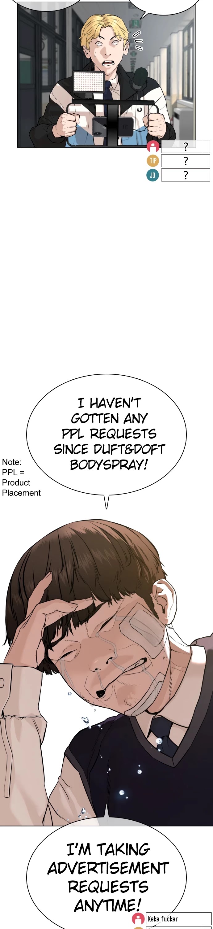 How to Fight Chapter 45 page 20 - Chapter 45: Who are You Trying to Make Look Good !@!@