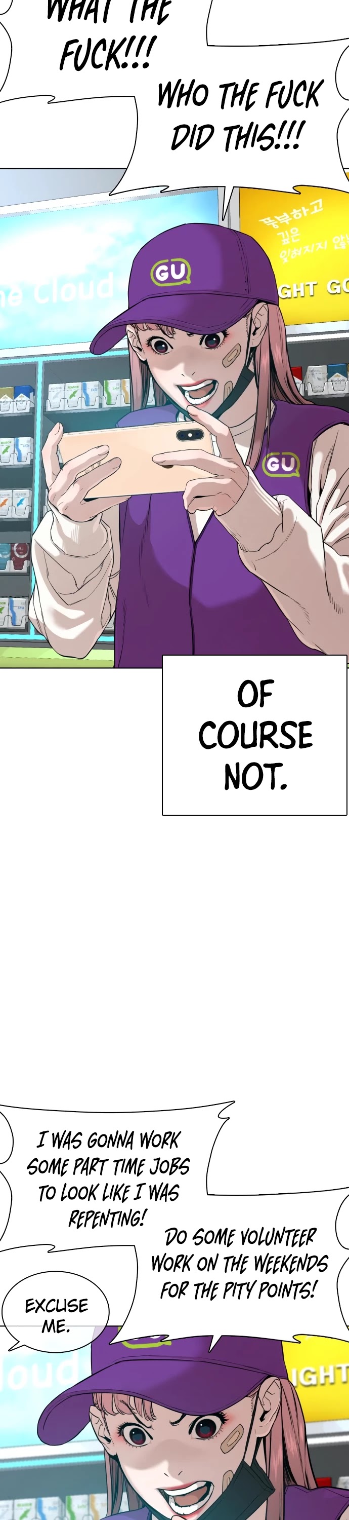 How to Fight Chapter 45 page 28 - Chapter 45: Who are You Trying to Make Look Good !@!@