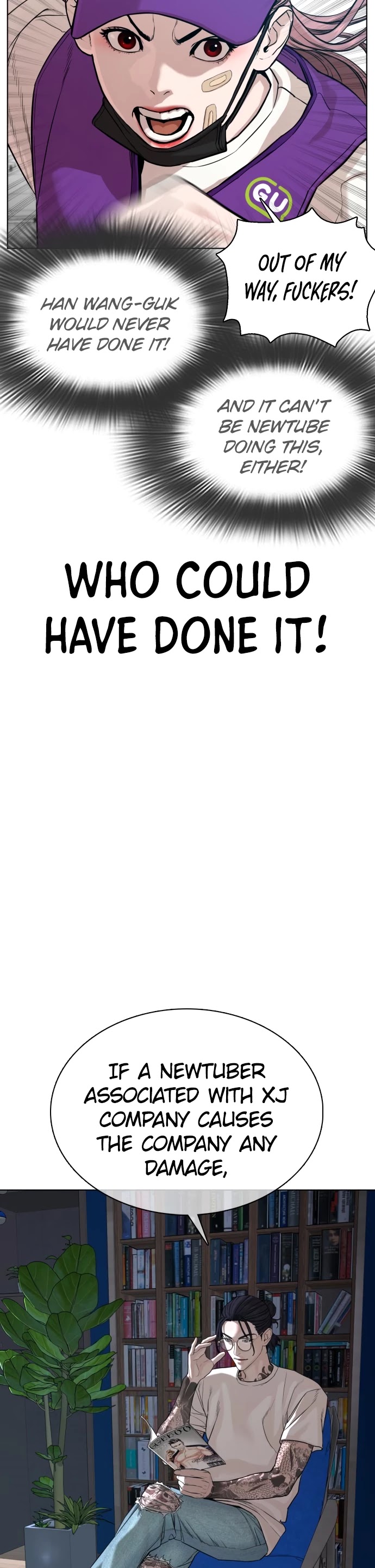 How to Fight Chapter 45 page 31 - Chapter 45: Who are You Trying to Make Look Good !@!@
