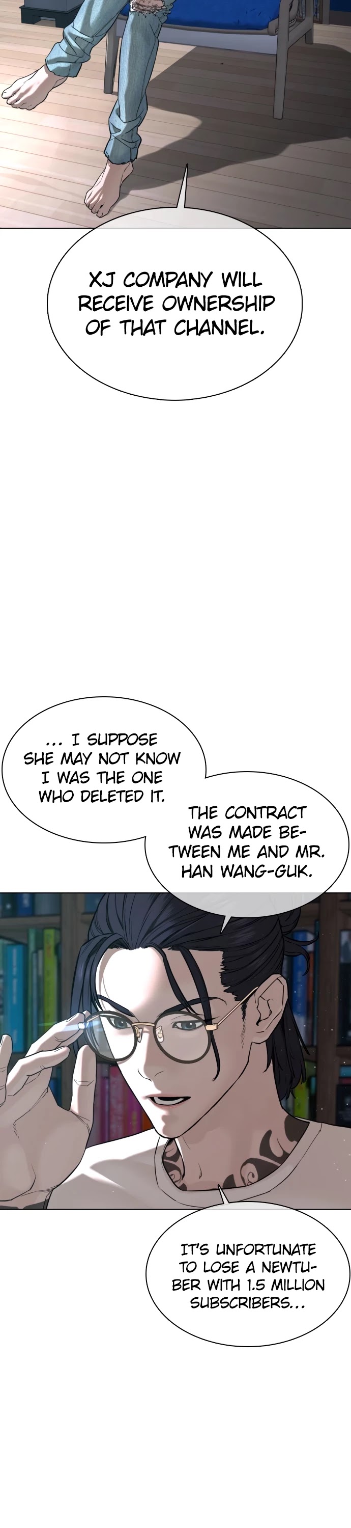 How to Fight Chapter 45 page 32 - Chapter 45: Who are You Trying to Make Look Good !@!@