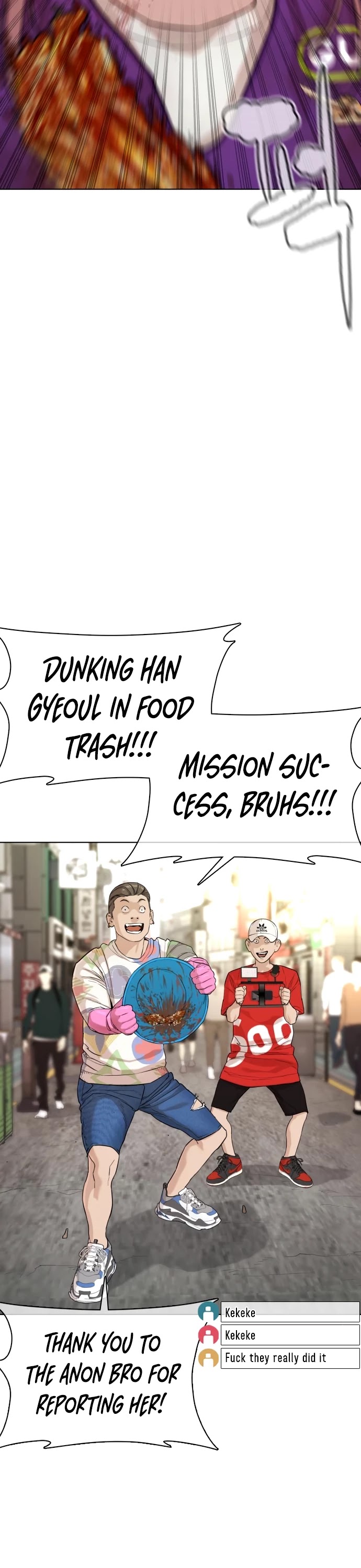 How to Fight Chapter 45 page 35 - Chapter 45: Who are You Trying to Make Look Good !@!@