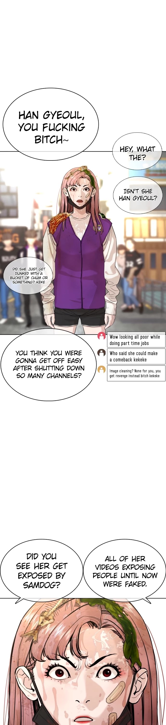 How to Fight Chapter 45 page 36 - Chapter 45: Who are You Trying to Make Look Good !@!@