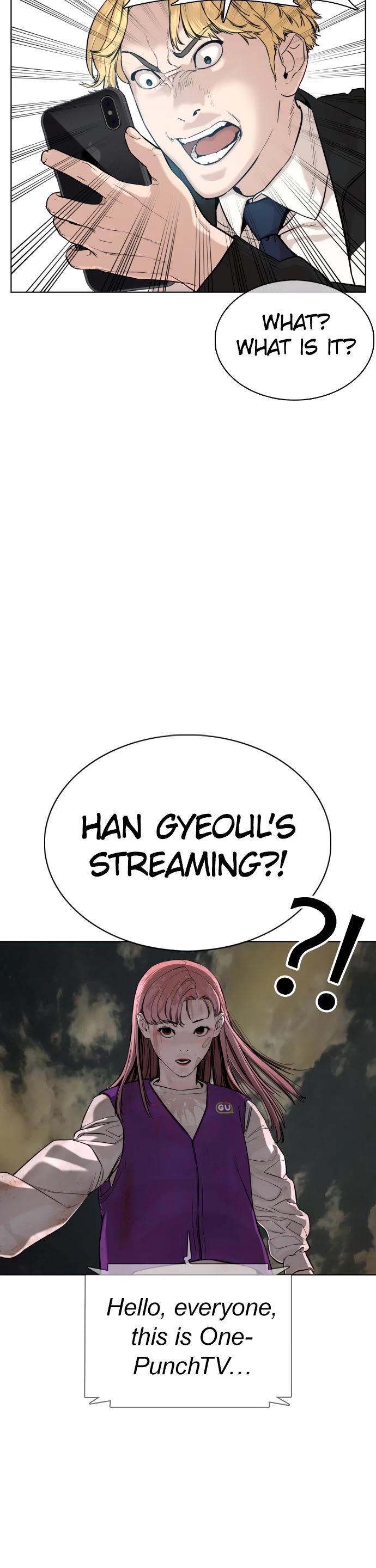 How to Fight Chapter 45 page 43 - Chapter 45: Who are You Trying to Make Look Good !@!@
