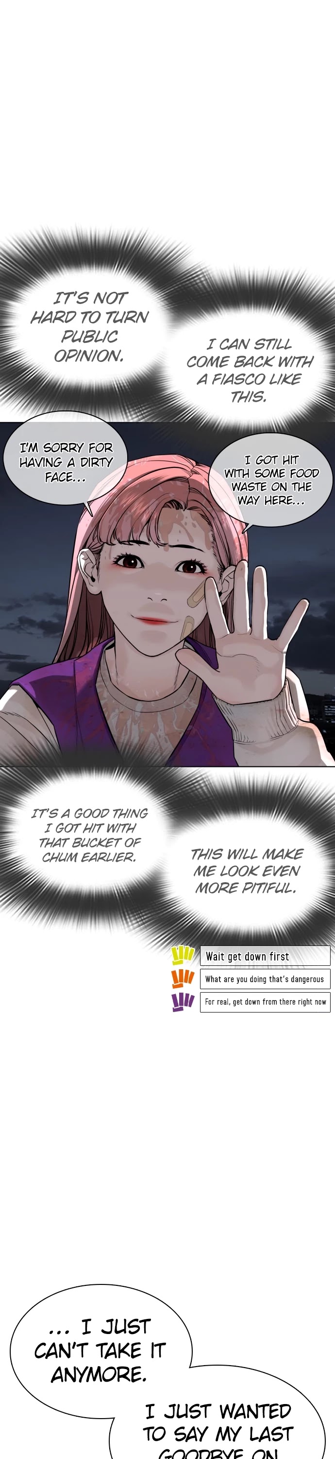 How to Fight Chapter 45 page 46 - Chapter 45: Who are You Trying to Make Look Good !@!@