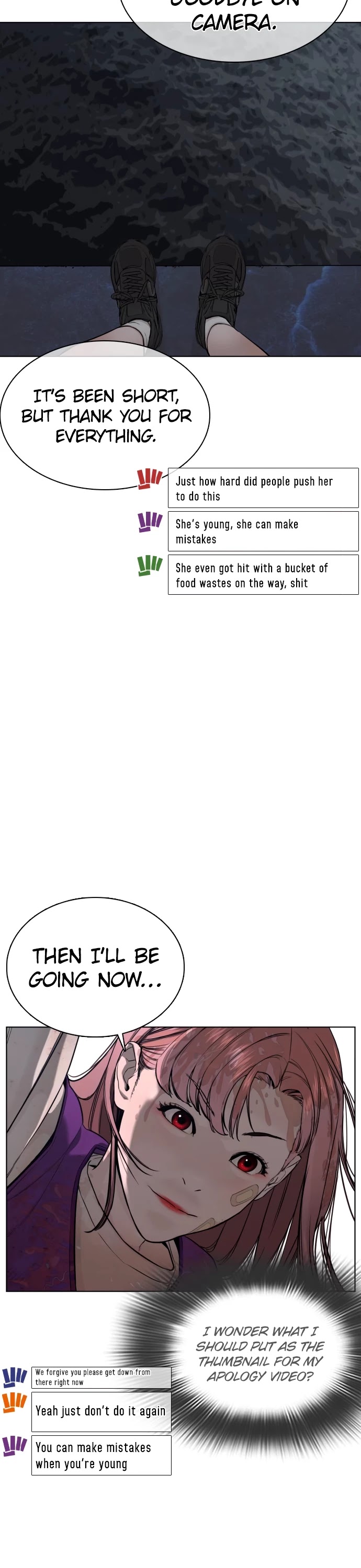 How to Fight Chapter 45 page 47 - Chapter 45: Who are You Trying to Make Look Good !@!@