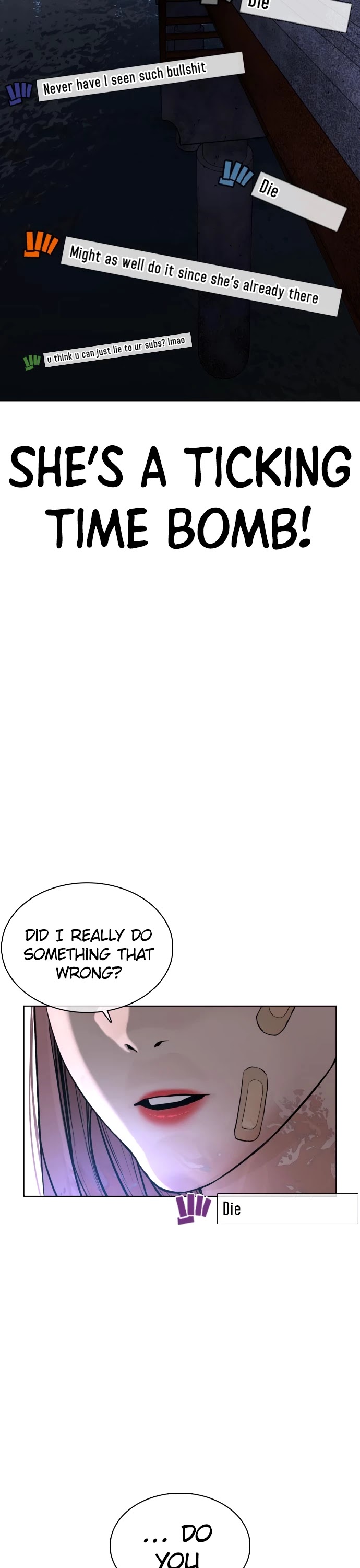 How to Fight Chapter 45 page 53 - Chapter 45: Who are You Trying to Make Look Good !@!@