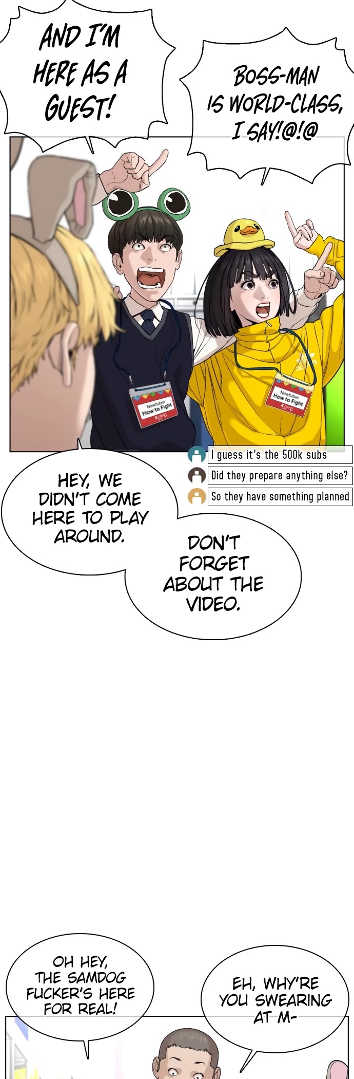 How to Fight Chapter 47 page 12 - Chapter 47: We're students@!