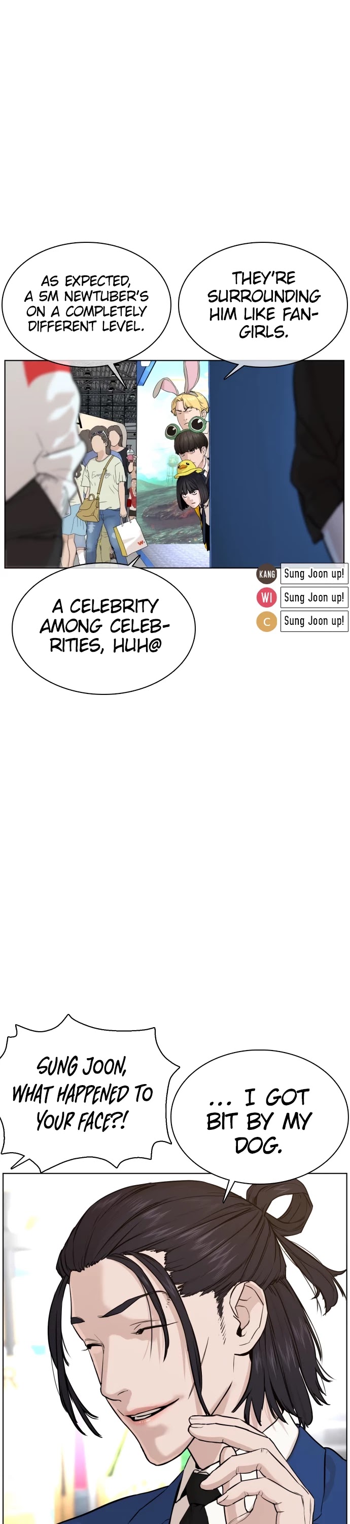 How to Fight Chapter 47 page 15 - Chapter 47: We're students@!