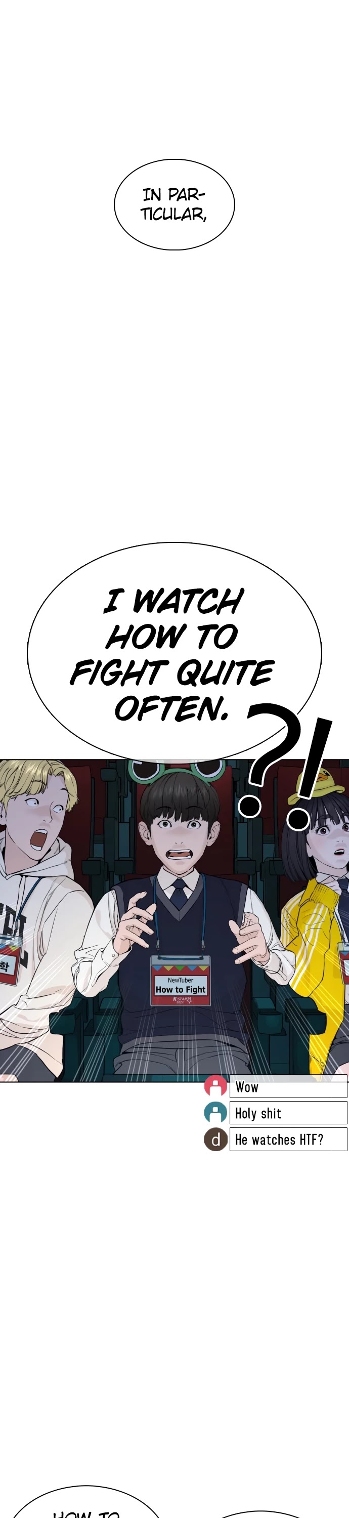 How to Fight Chapter 47 page 42 - Chapter 47: We're students@!