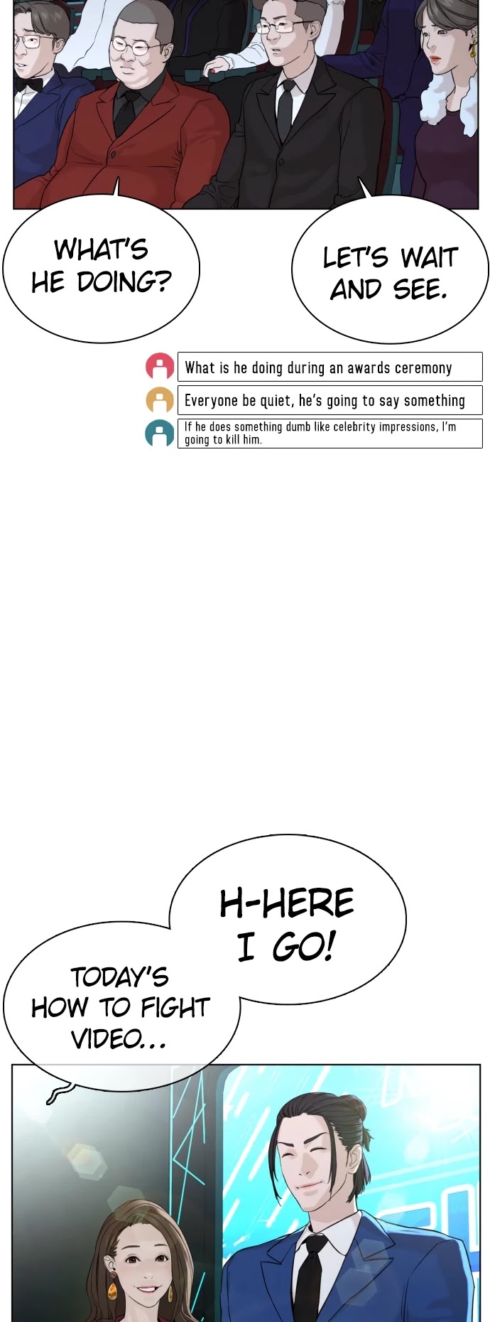 How to Fight Chapter 47 page 48 - Chapter 47: We're students@!