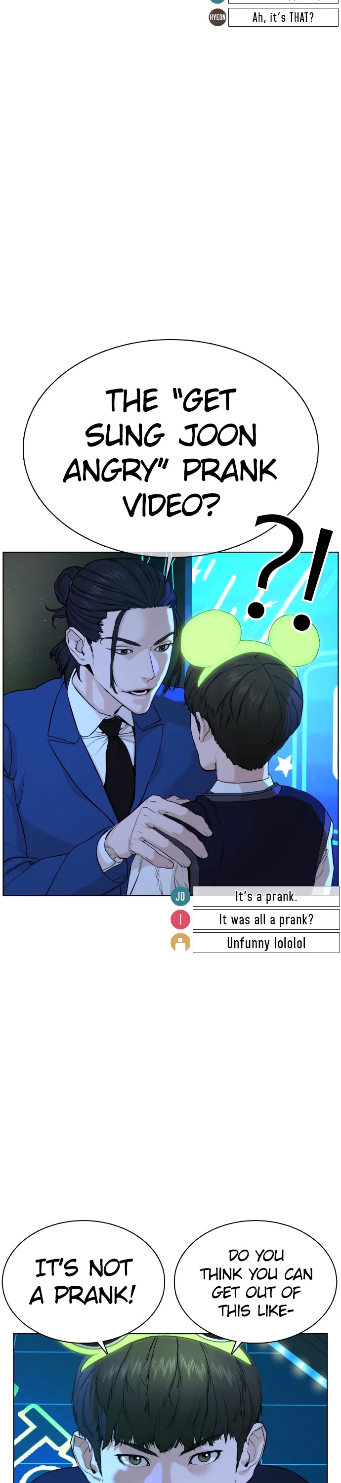 How to Fight Chapter 48 page 21 - Chapter 48: I'm threatening you