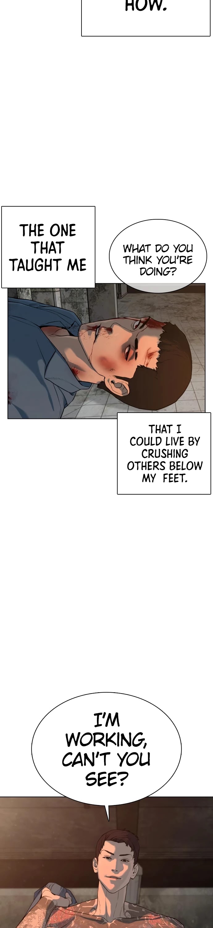 How to Fight Chapter 48 page 3 - Chapter 48: I'm threatening you