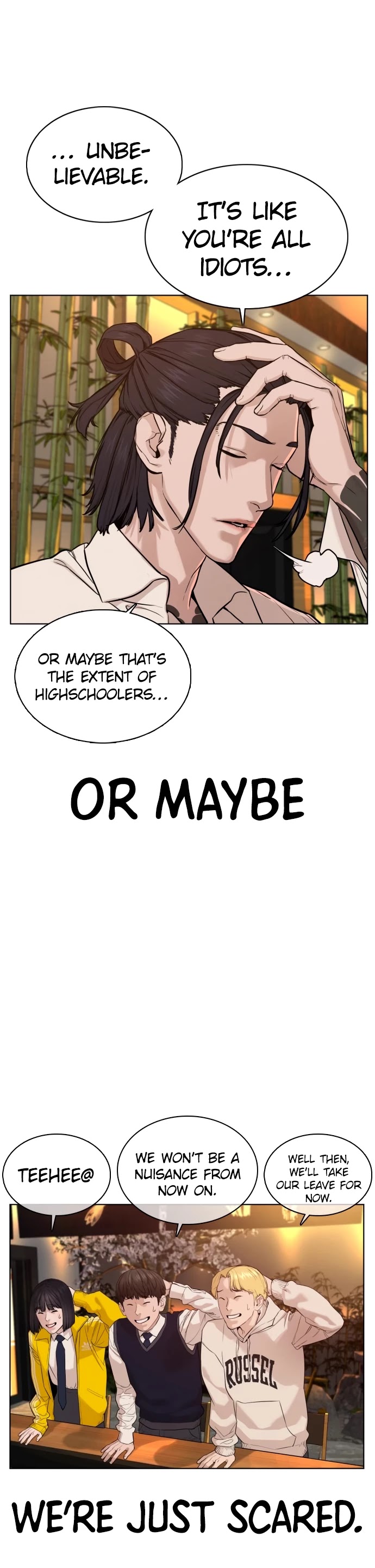 How to Fight Chapter 48 page 42 - Chapter 48: I'm threatening you