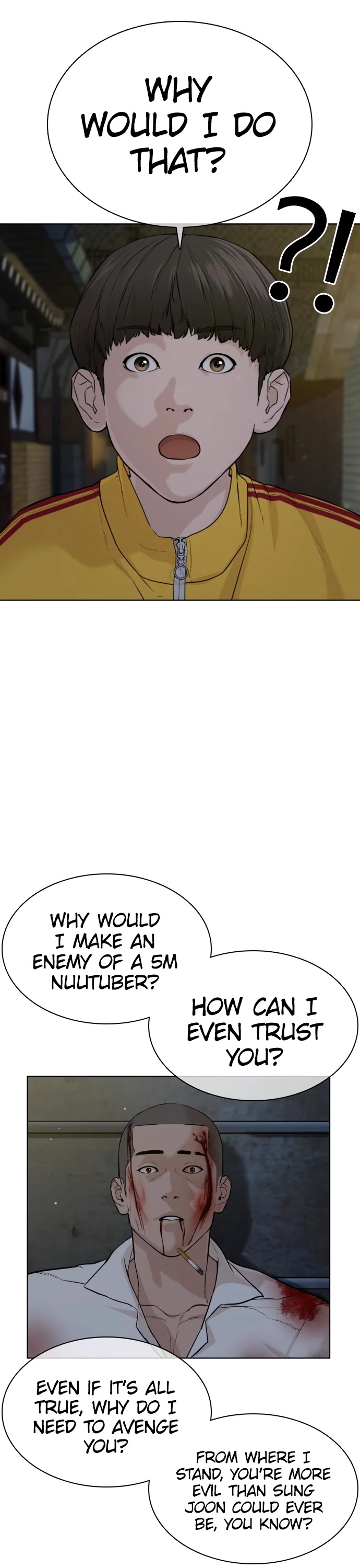How to Fight Chapter 48 page 8 - Chapter 48: I'm threatening you