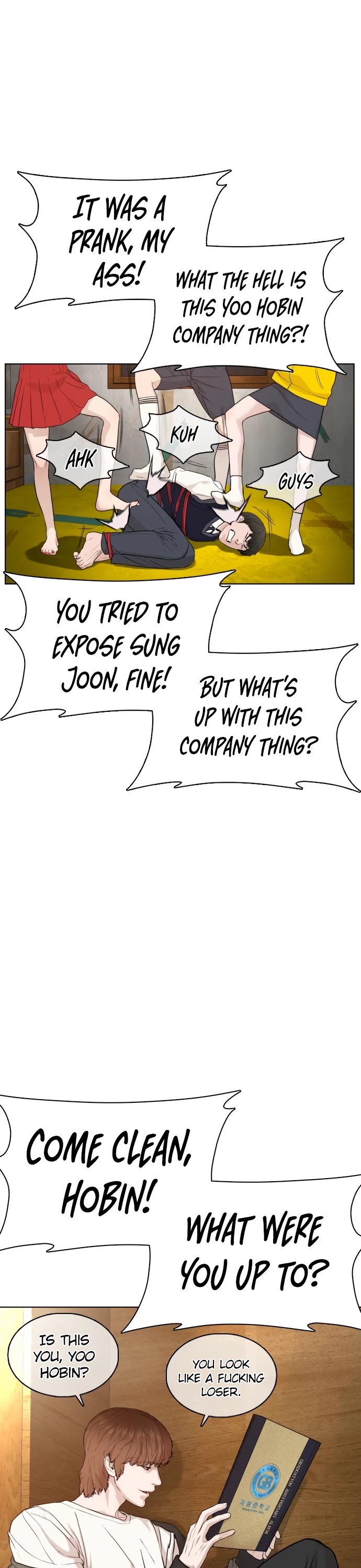 How to Fight Chapter 49 page 14 - Chapter 49: I wanna beat him up so bad