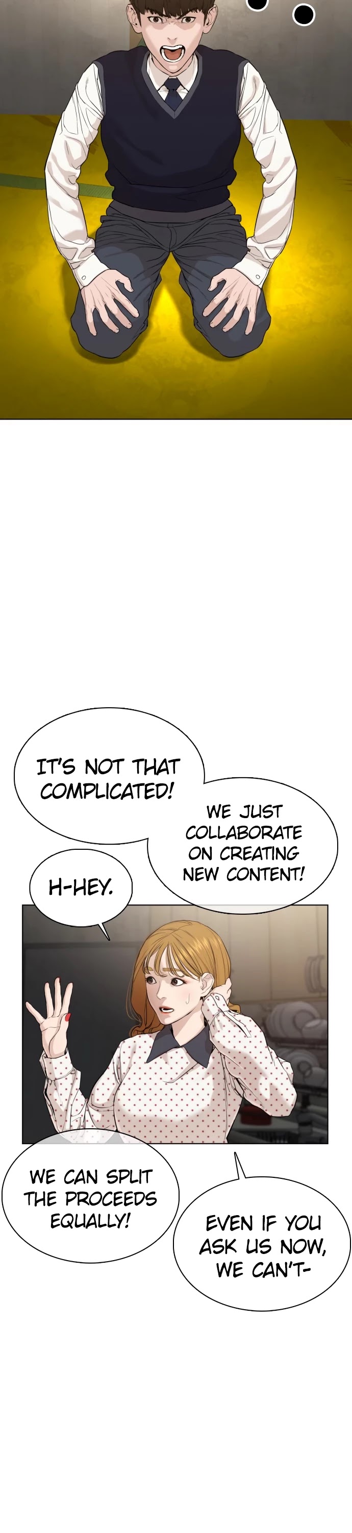 How to Fight Chapter 49 page 28 - Chapter 49: I wanna beat him up so bad