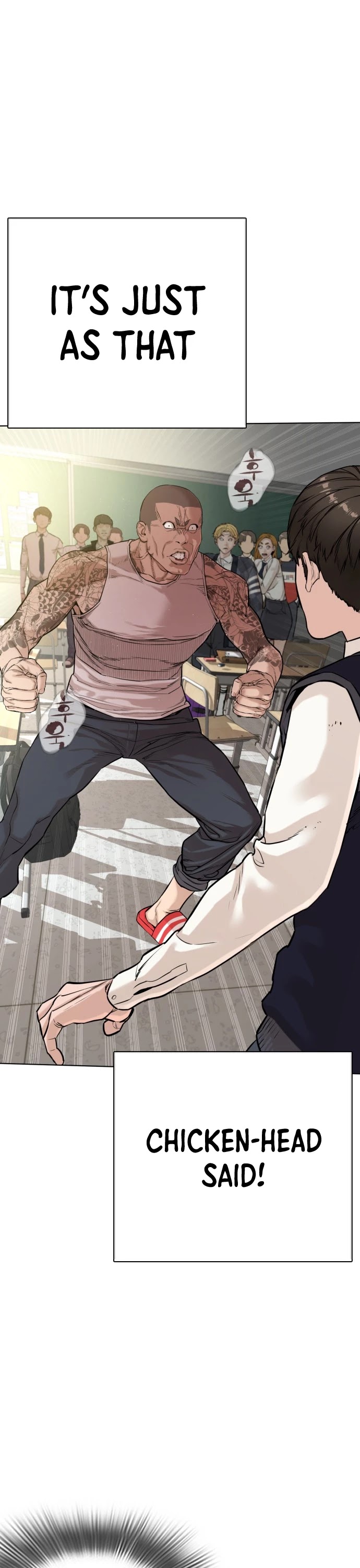 How to Fight Chapter 5 page 1 - Chapter 5: How to get hit without feeling pain!