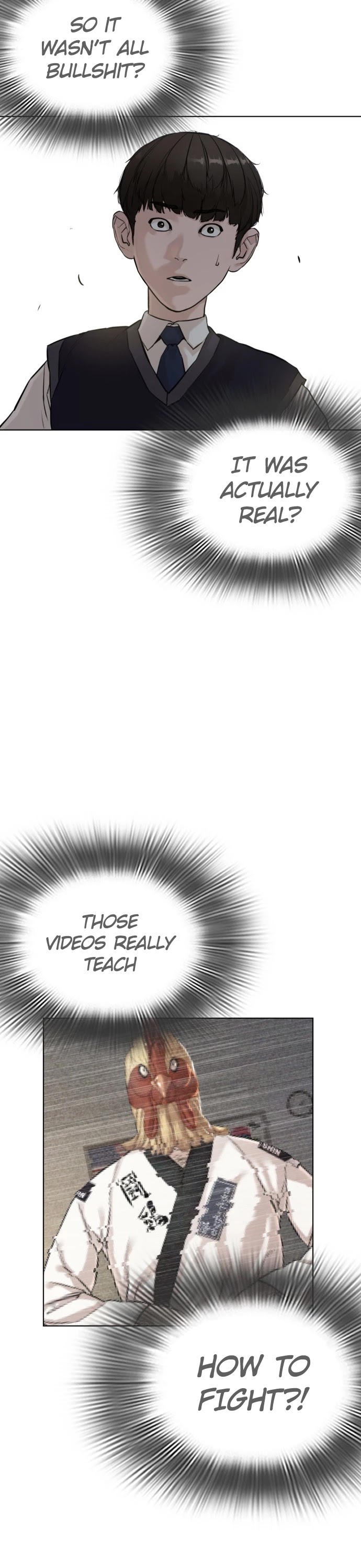 How to Fight Chapter 5 page 2 - Chapter 5: How to get hit without feeling pain!