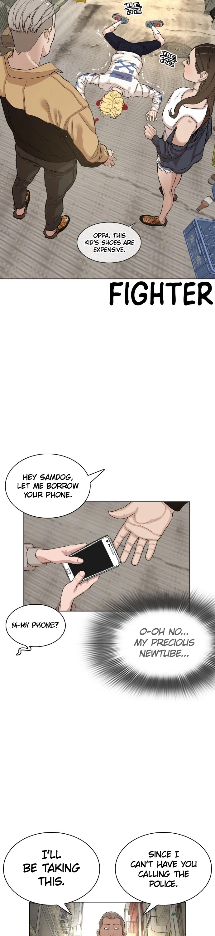 How to Fight Chapter 5 page 28 - Chapter 5: How to get hit without feeling pain!