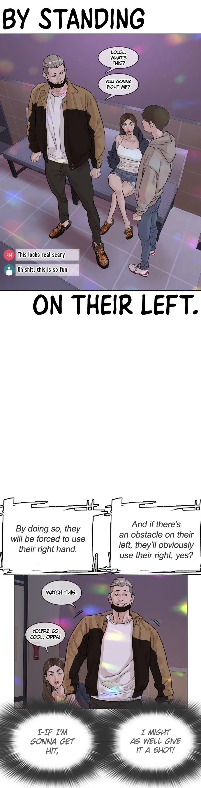How to Fight Chapter 5 page 40 - Chapter 5: How to get hit without feeling pain!