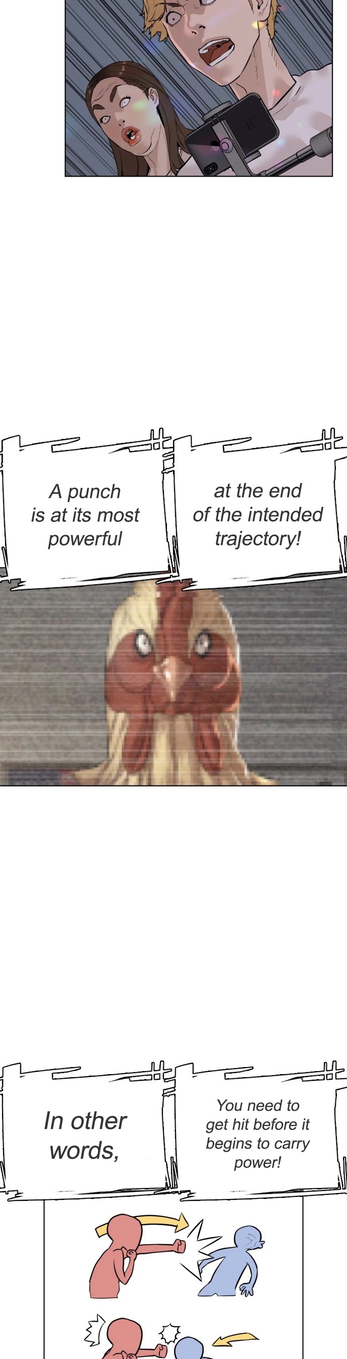 How to Fight Chapter 5 page 45 - Chapter 5: How to get hit without feeling pain!